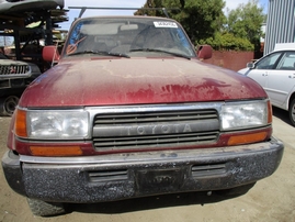 1994 TOYOTA LANDCRUISER BURGUNDY 4.5L AT 4WD Z16459